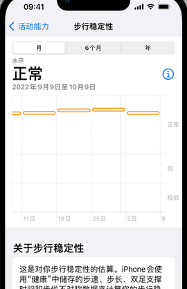 江夏iPhone手机维修如何在iPhone开启'步行稳定性通知'