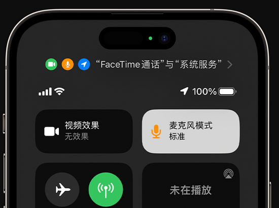 江夏苹果授权维修网点分享iPhone在通话时让你的声音更清晰 