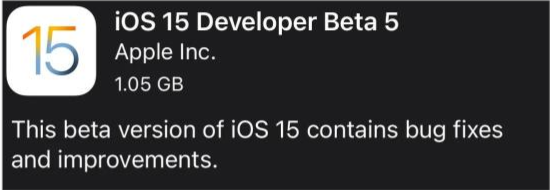 江夏苹果手机维修分享如何升级到iOS15.0 beta5 