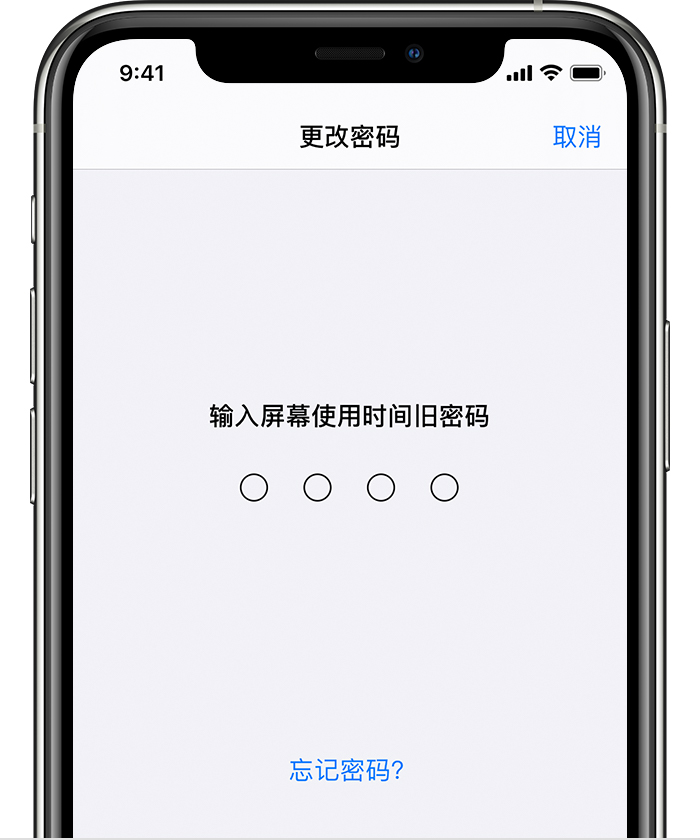 江夏苹果手机维修分享iOS 14 忘记屏幕使用时间密码怎么办 