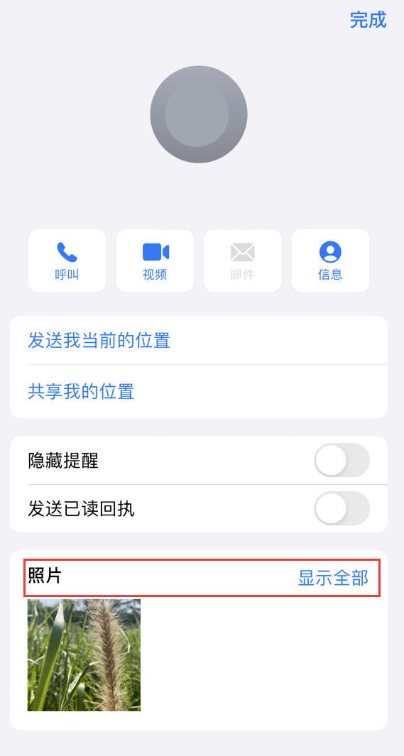 江夏苹果手机维修分享如何快速查找 iMessage 信息中的图片等附件 